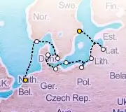 11 Night Stockholm to Ijmuiden cruise