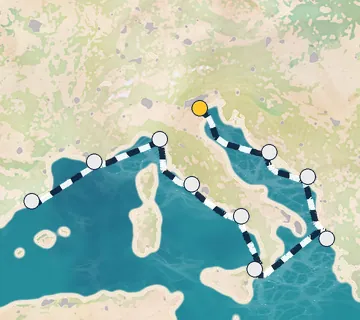 9 Night Venice to Barcelona cruise