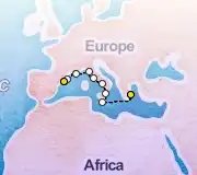 10 Night Athens to Barcelona cruise