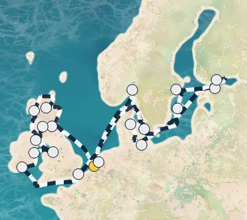 28 Night Rotterdam to Amsterdam cruise