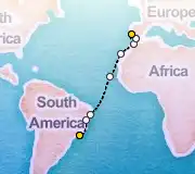 16 Night Rio to Lisbon cruise
