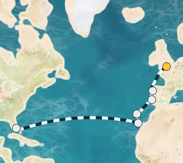 15 Night London to Ft. Lauderdale cruise