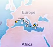 11 Night Athens to Barcelona cruise