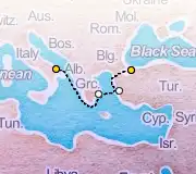 4 Night Bari to Istanbul cruise