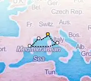 5 Night Savona to Savona cruise