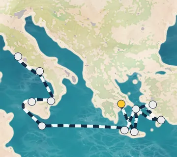11 Night Athens to Rome cruise