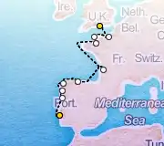 12 Night London to Lisbon cruise