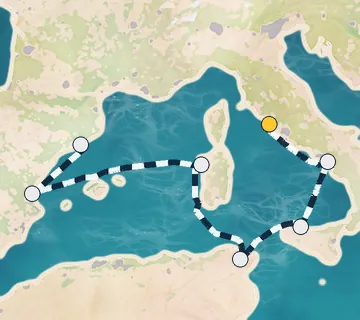 7 Night Rome to Barcelona cruise
