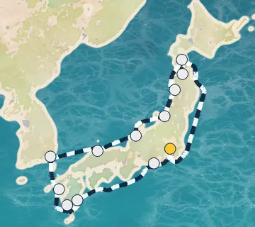 14 Night Tokyo to Tokyo cruise