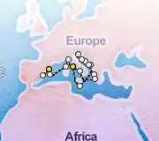 21 Night Barcelona to Rome cruise