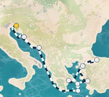 10 Night Trieste to Athens cruise