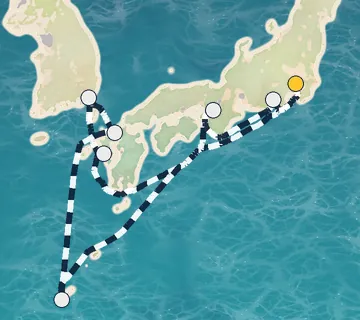 12 Night Tokyo to Tokyo cruise