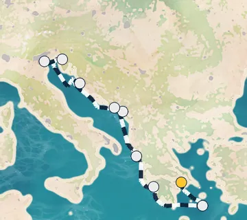 9 Night Athens to Venice cruise