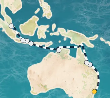 18 Night Sydney to Singapore cruise