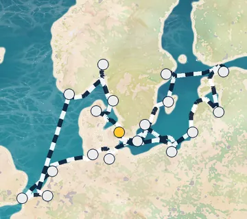 25 Night Copenhagen to Copenhagen cruise