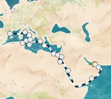31 Night Dubai to Barcelona cruise