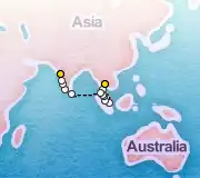 18 Night Bangkok to Bombay cruise