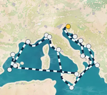 21 Night Trieste to Trieste cruise