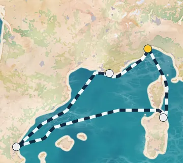 5 Night Savona to Savona cruise
