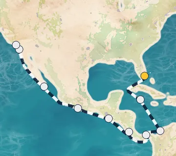 16 Night Miami to Los Angeles cruise