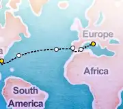 15 Night Rome to Tampa cruise
