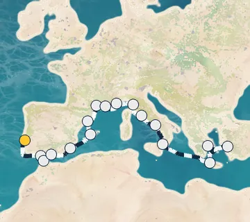 21 Night Lisbon to Athens cruise