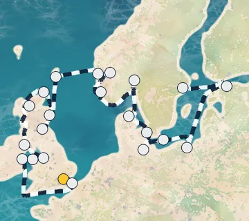28 Night Greenwich to Stockholm cruise