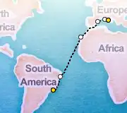 15 Night Rio to Rome cruise