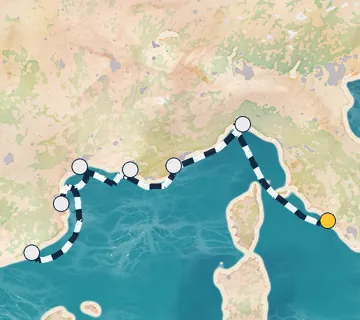 7 Night Rome to Barcelona cruise
