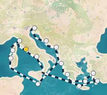 21 Night Rome to Rome cruise