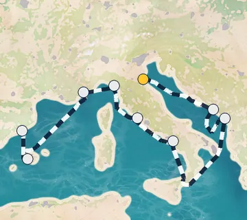 9 Night Ravenna to Barcelona cruise