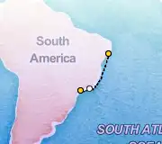 4 Night Sao Paolo to Maceió cruise