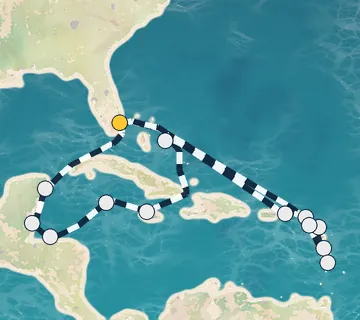 21 Night Fort Lauderdale to Fort Lauderdale cruise