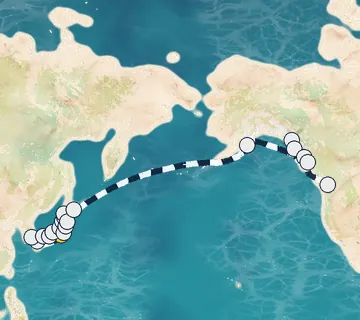 34 Night Tokyo to Vancouver cruise