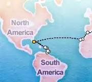 27 Night Barcelona to Miami cruise
