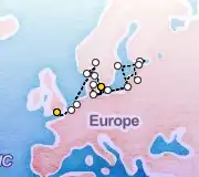 21 Night London to Copenhagen cruise