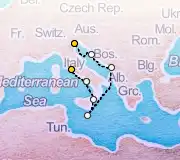 7 Night Rome to Venice cruise