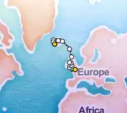 14 Night London to Reykjavik cruise