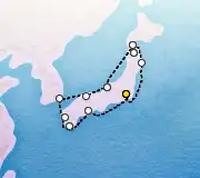 13 Night Tokyo to Tokyo cruise