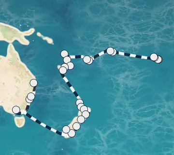 37 Night Papeete to Brisbane cruise