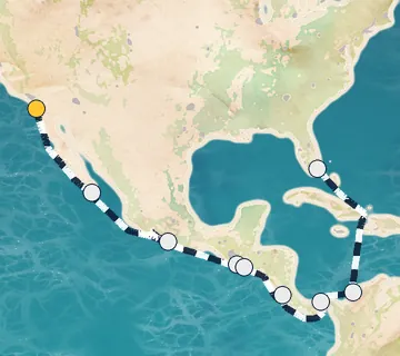 17 Night San Diego to Miami cruise