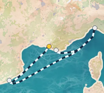 3 Night Marseille to Toulon cruise