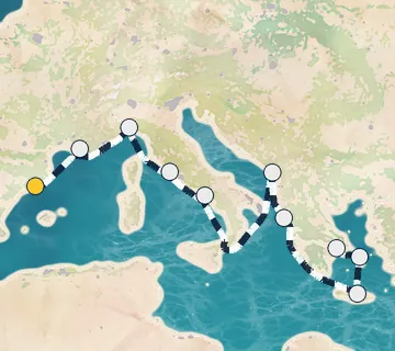 11 Night Barcelona to Athens cruise