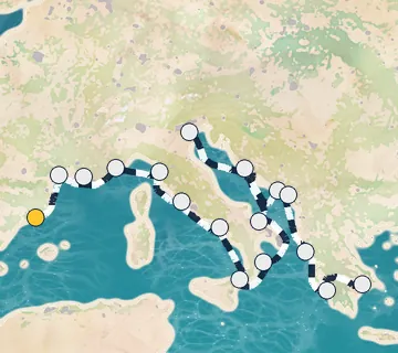 21 Night Barcelona to Athens cruise