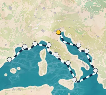 12 Night Venice to Barcelona cruise