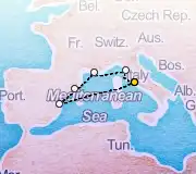 6 Night Rome to Rome cruise