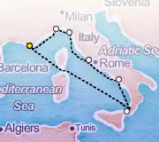 7 Night Toulon to Toulon cruise