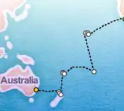 29 Night Sydney to Los Angeles cruise
