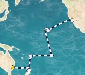 29 Night Sydney to Los Angeles cruise