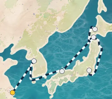 10 Night Shanghai to Tokyo cruise